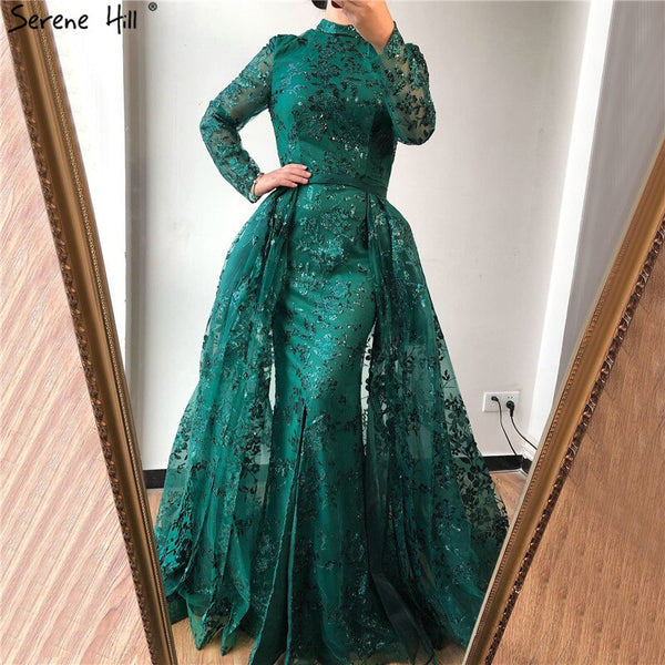 2023 High Neck Line A Wedding Dress With Long Sleeves, 3D Floral Lace,  Backless Design, And Sweep Train Perfect For Plus Size Brides And Parties  From Queenshoebox, $162.68 | DHgate.Com